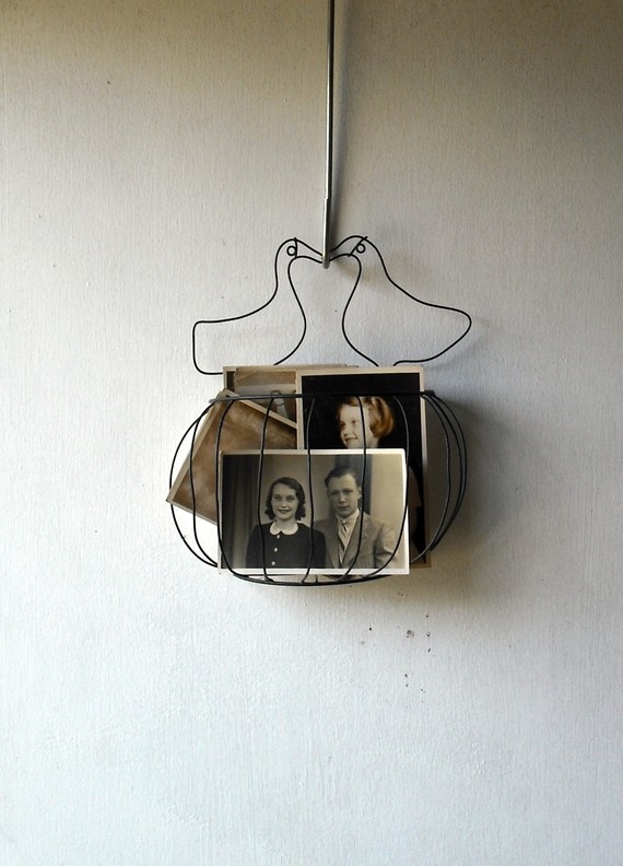 lovebirds wire hanger