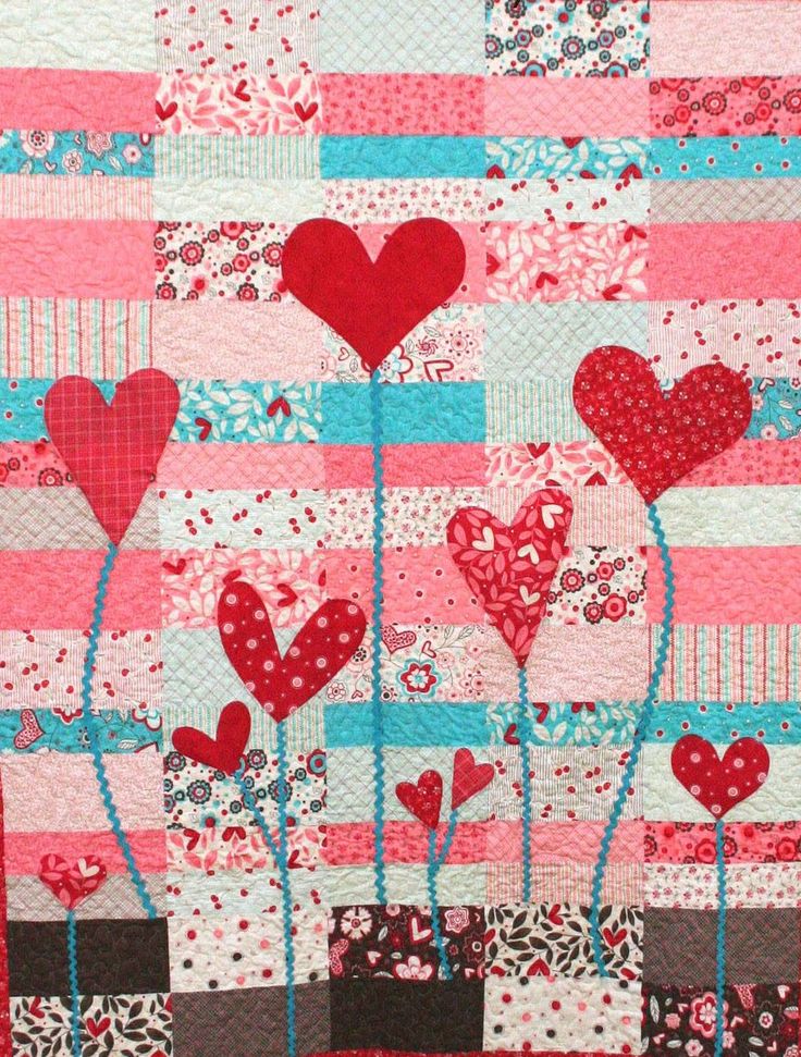 Heart Garden quilt tutorial by Ellie Roberts for Moda Bakeshop