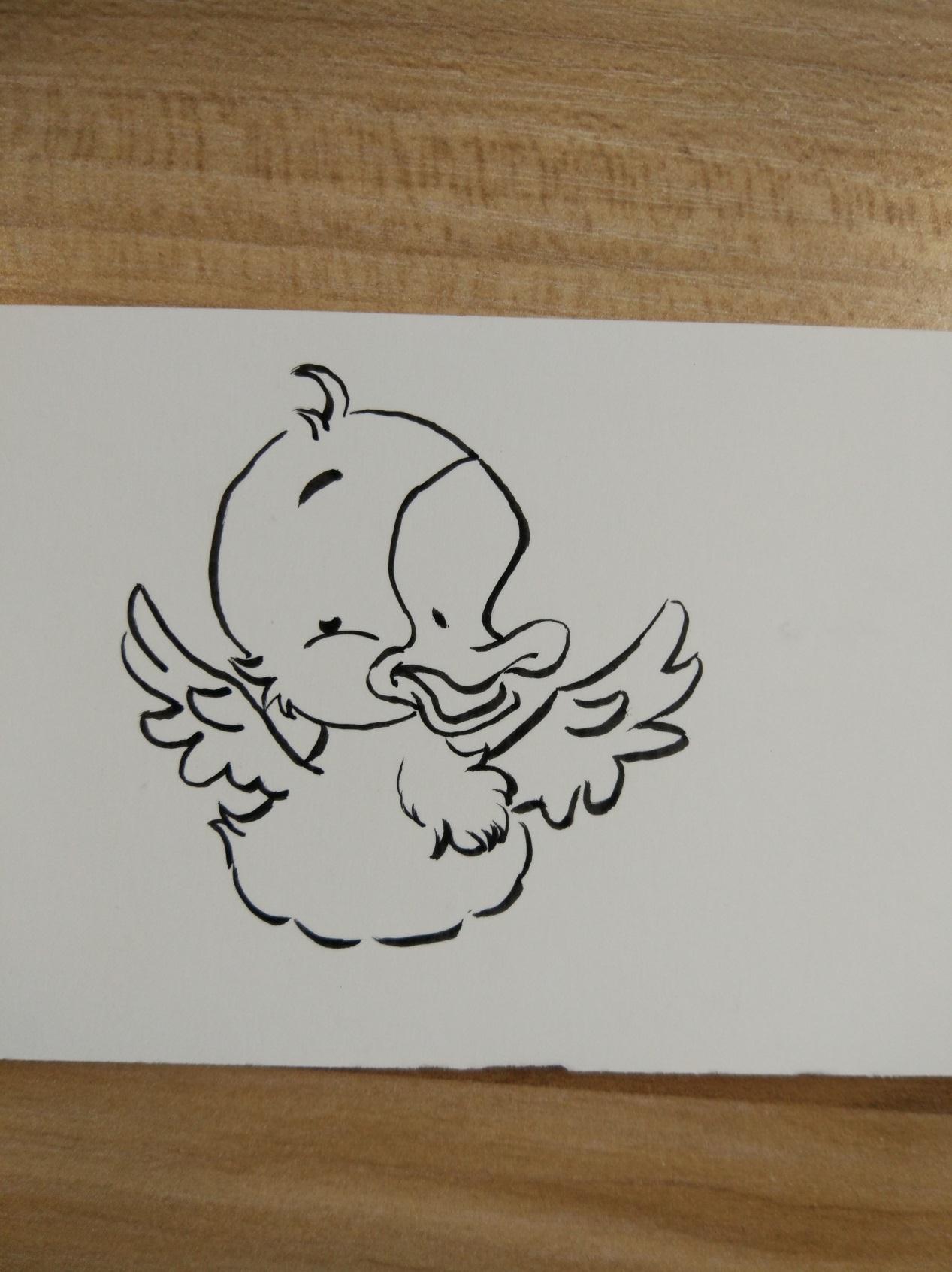 学画简笔画，扁嘴鸭子的简笔画教程 - 有点网 - 好手艺