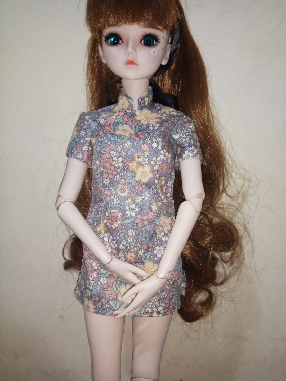 小龙女古风装娃衣详细步骤教程 给芭比娃娃做简单裙子╭★肉丁网